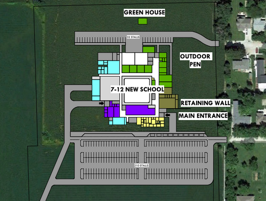 $35M-$38M cost for new HPS school