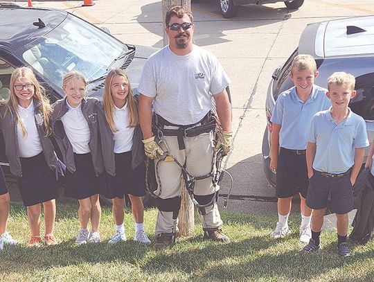 Cornhusker teaches electrical safety