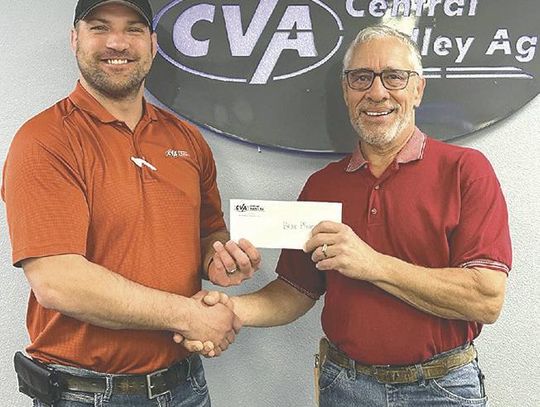 CVA gives back to member-owner Pfeifer