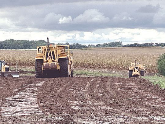 Dirt work began Sept