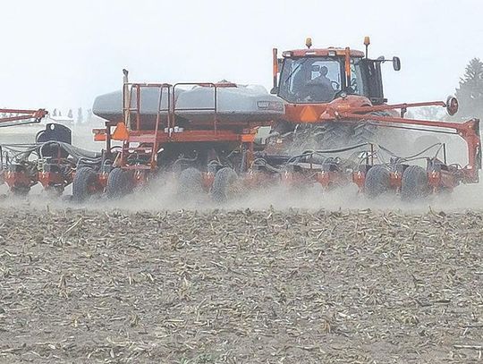 FFA students get hands-on lesson in crop insurance, planting