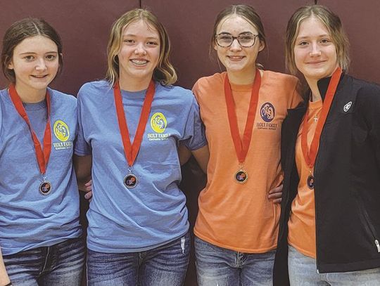 Holy Family 8th graders on to state Destination Imagination