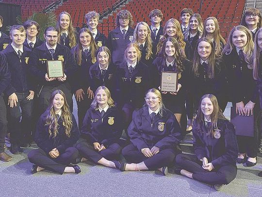 Humphrey FFA rated top 20 Premier Chapter in state