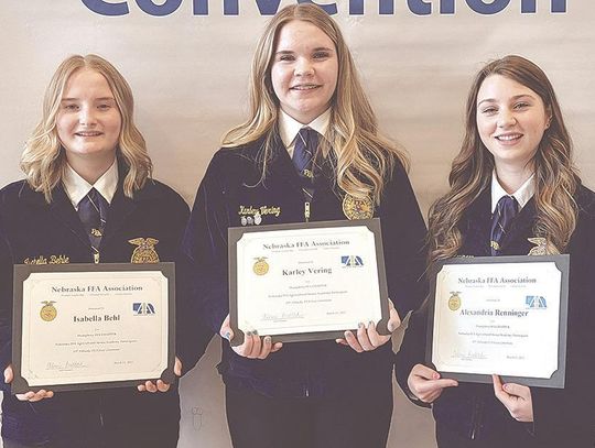 Humphrey FFA recognized at state convention