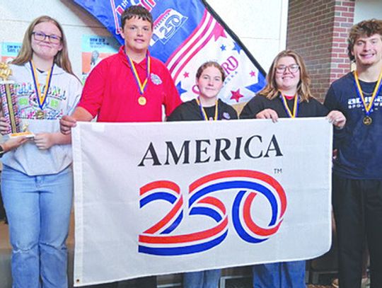 Humphrey wins USA250 History Quiz Bowl