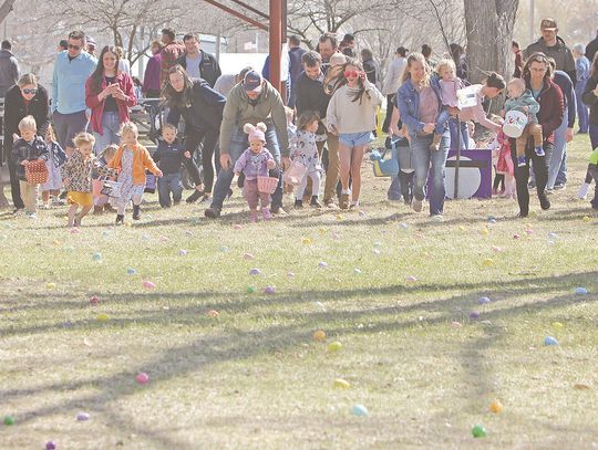 Hunting for Easter eggs