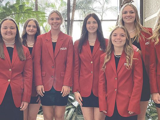 Lindsay Academy FCCLA members at nationals