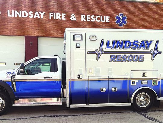 Lindsay receives new rescue unit