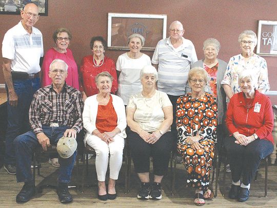 Members of the Humphrey Public School Class of 1960
