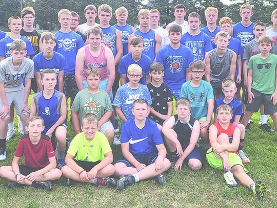 St. Francis held is annual football camp