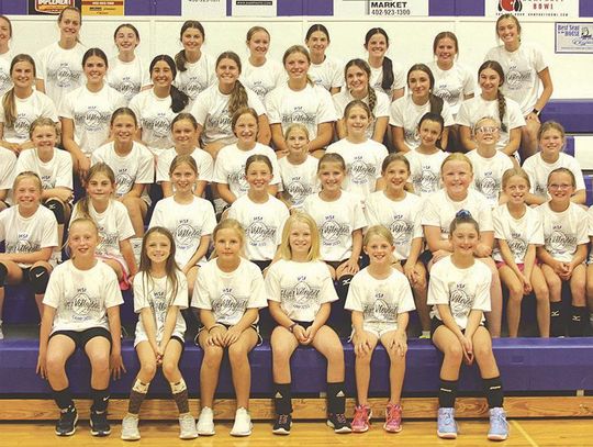 St. Francis held its volleyball camp last week