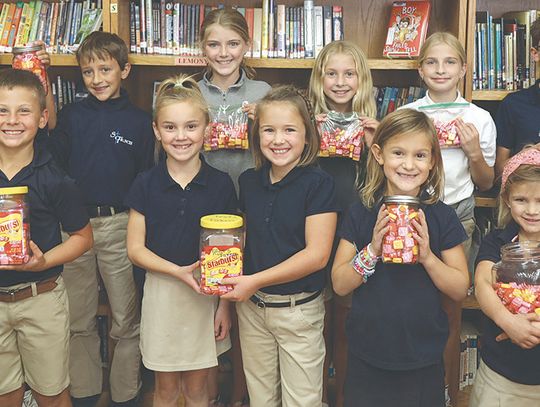 Students at St. Francis Elementary