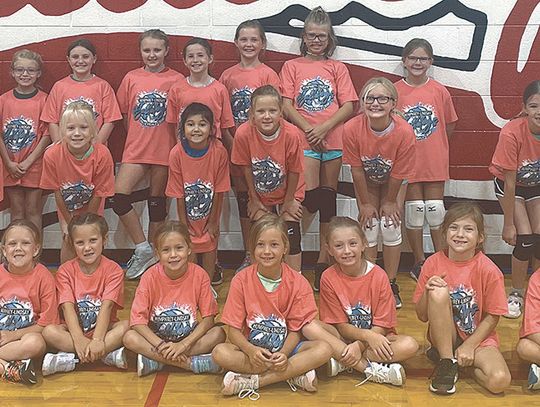 The Humphrey-Lindsay Bulldogs hosted their annual junior volleyball camp