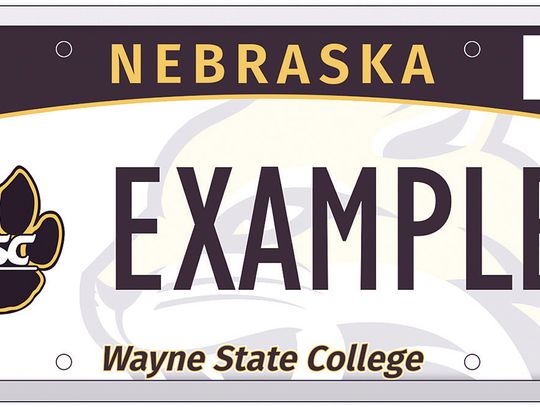 WSC offers vanity license plates