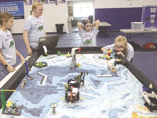 Young engineers shine at robotics meet