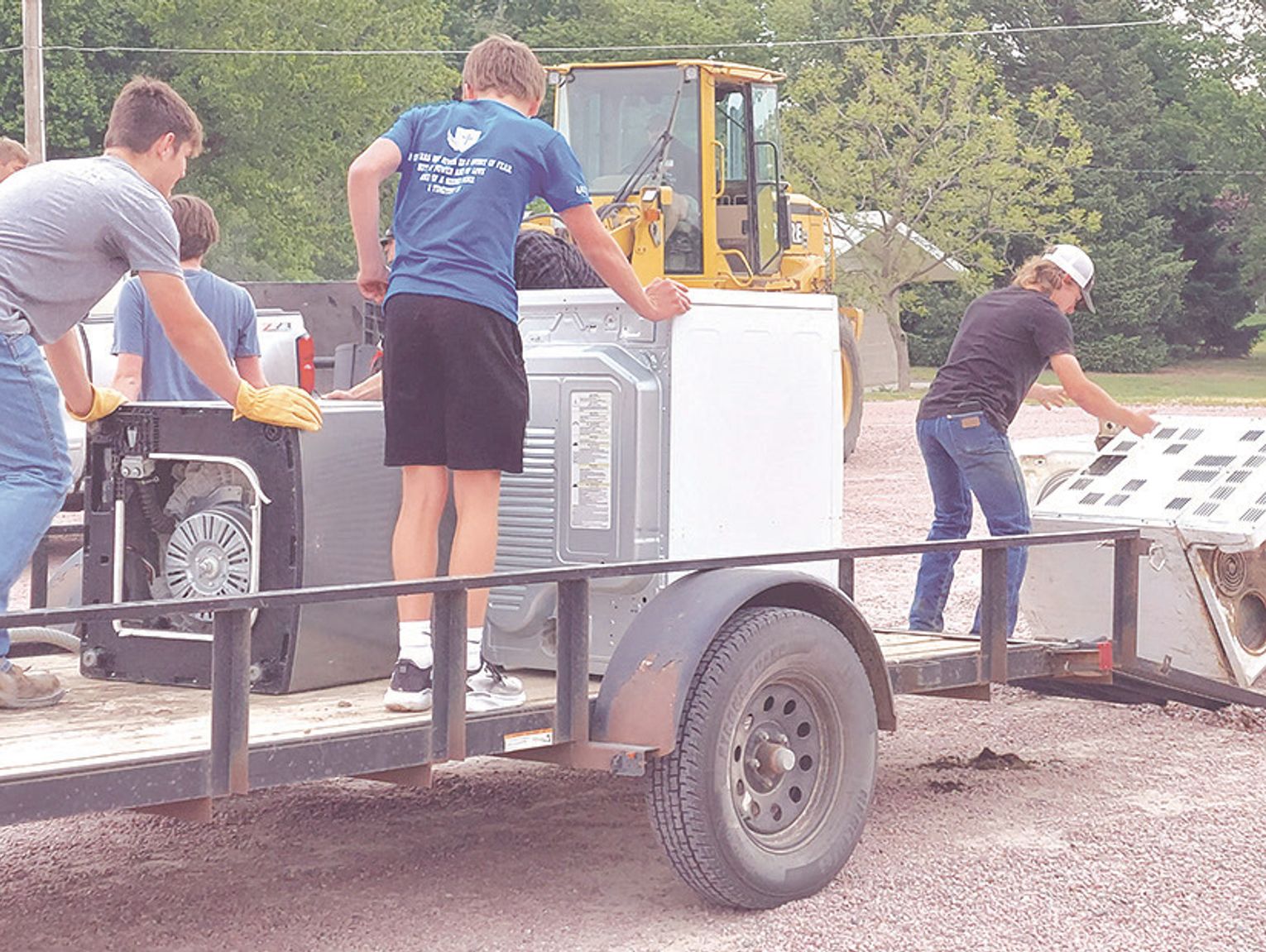 FFA, city clean up collects 7,980 lbs. of electronics