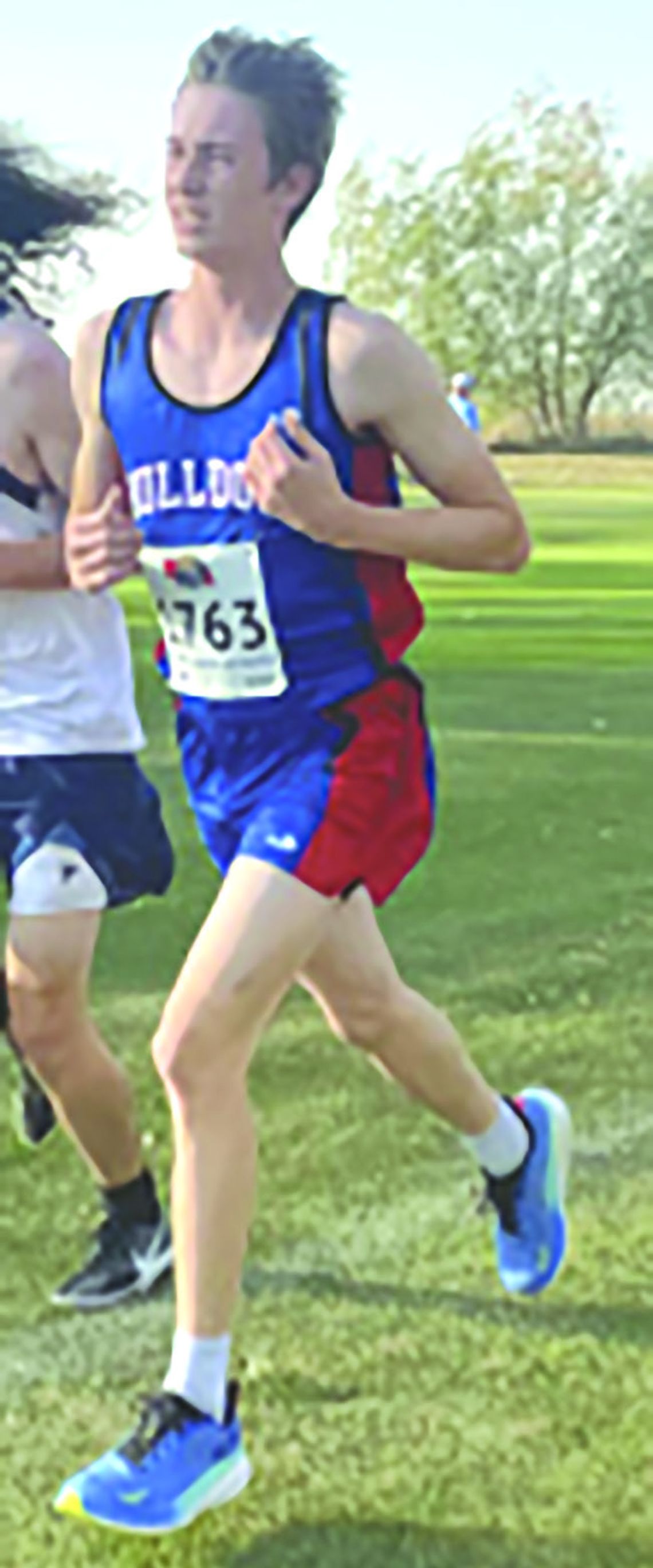 Bulldog runners finish season at district