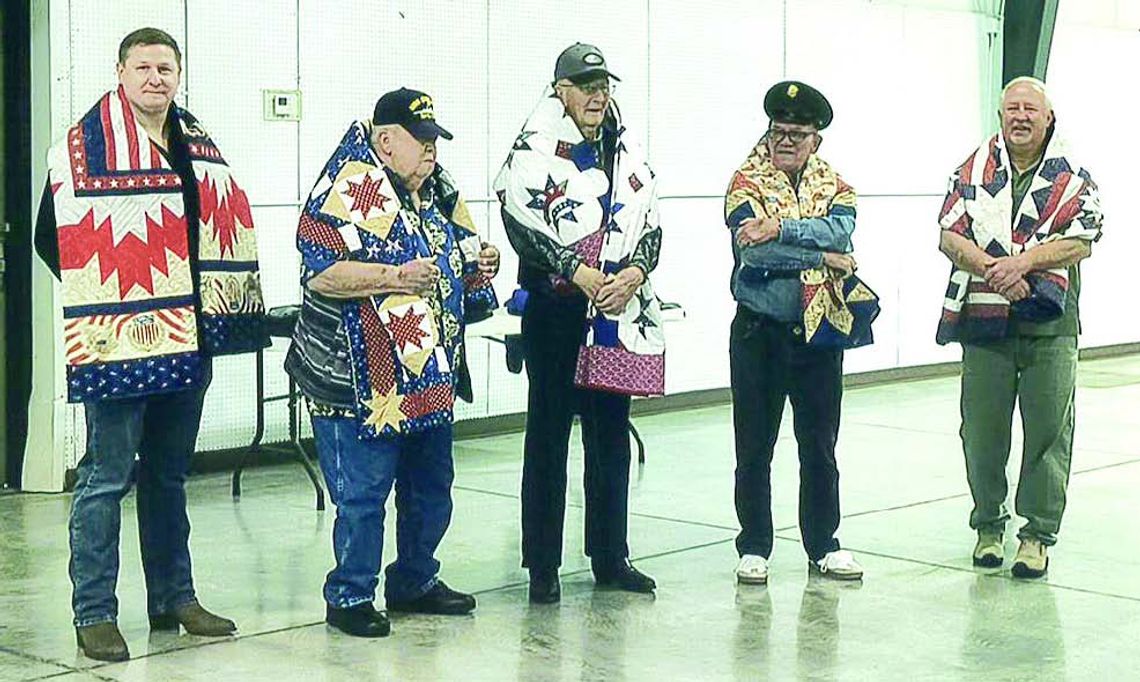 Creston ‘Koch Families’ receive Quilts of Valor
