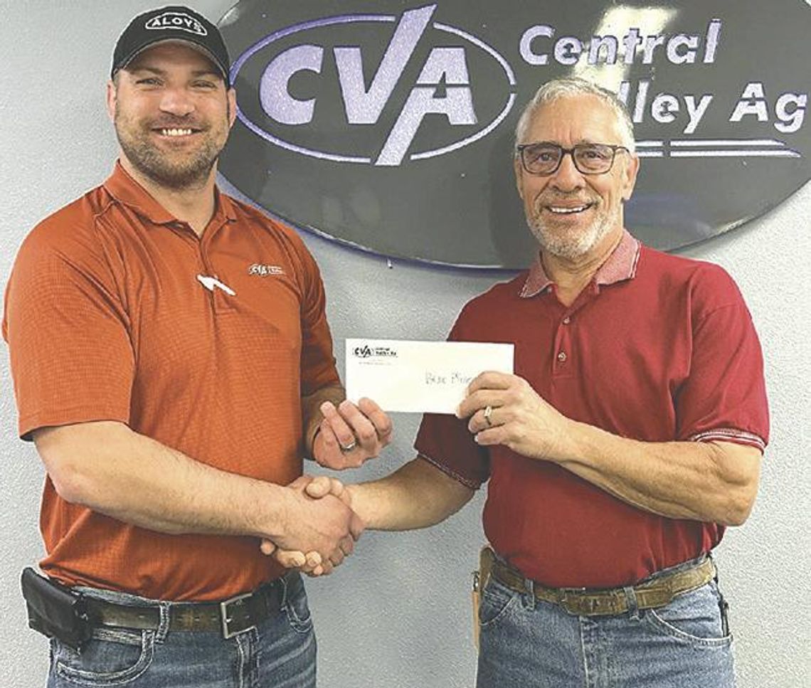 CVA gives back to member-owner Pfeifer