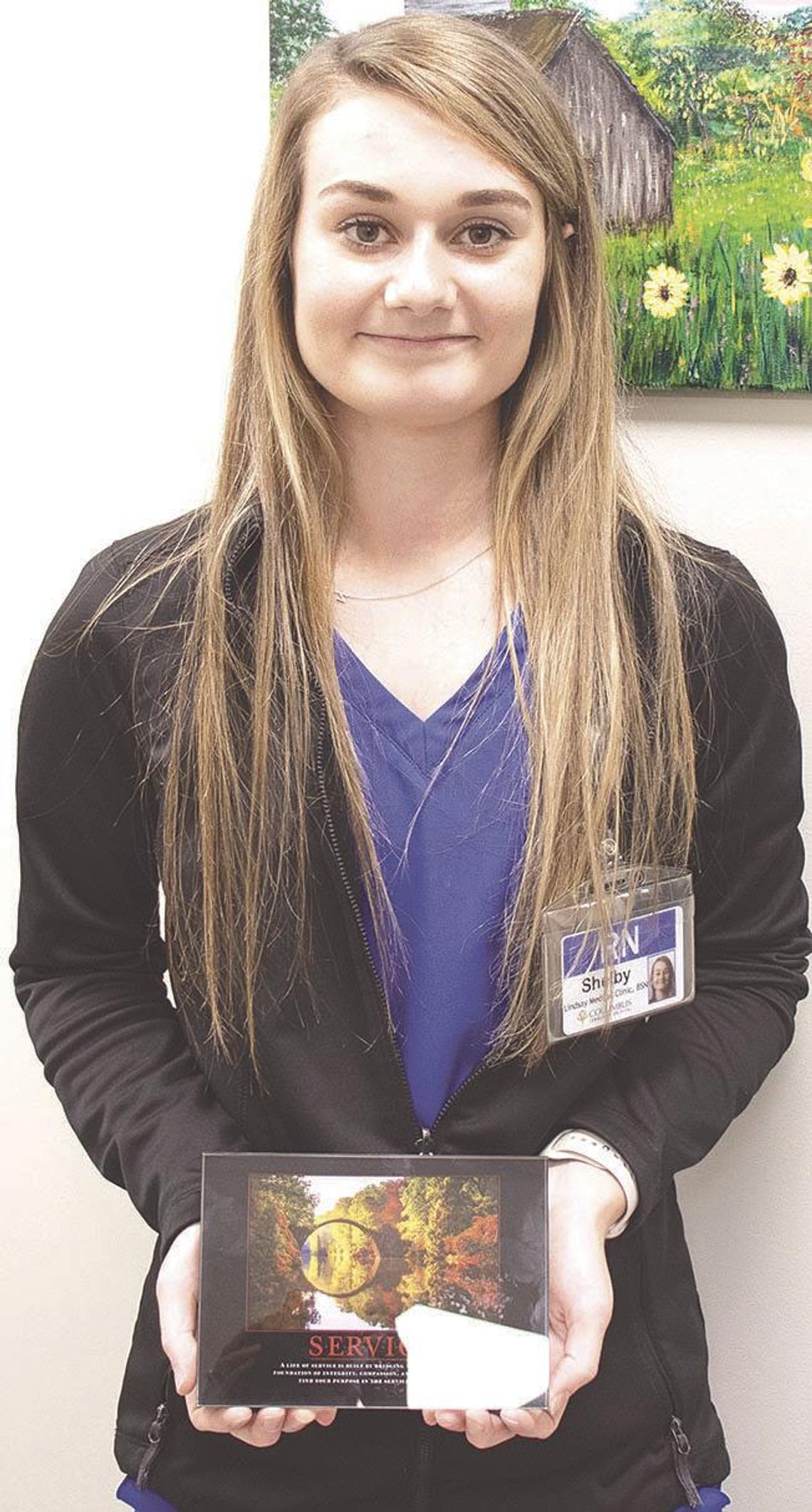 Heesacker earns Service Over Self award from CCH