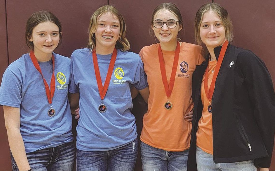 Holy Family 8th graders on to state Destination Imagination