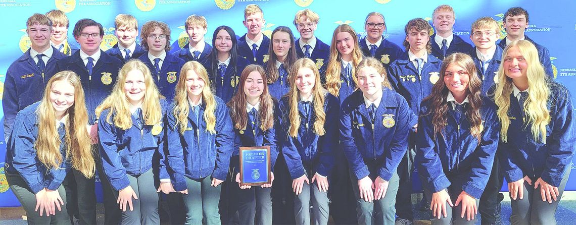 Humphrey FFA earns top 20 Premier Chapter