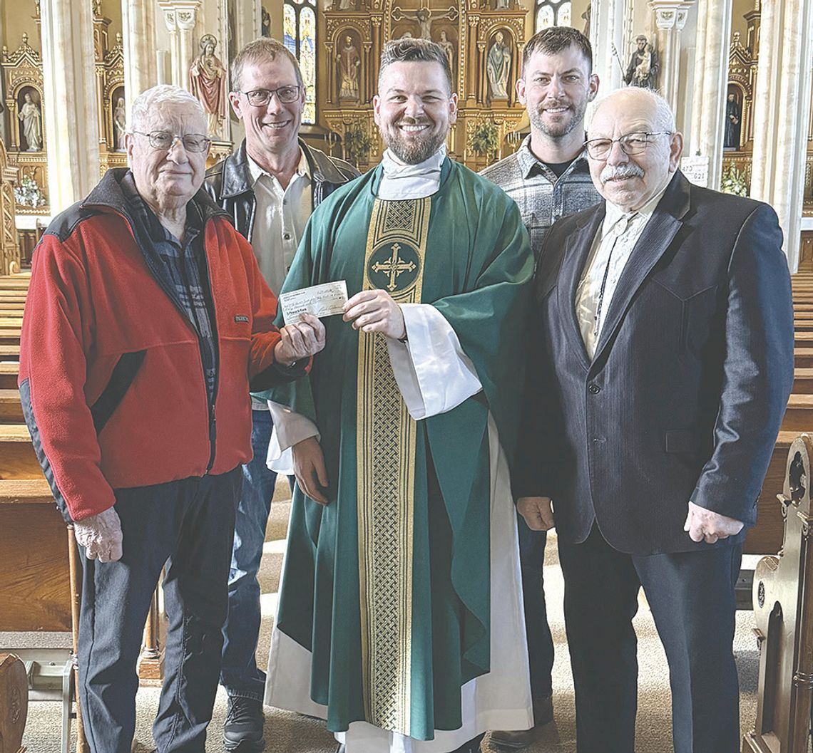 Humphrey Knights of Columbus give $100,000 to HSF Building Project Humphrey Knights of Columbus give $100,000 to HSF Building Project