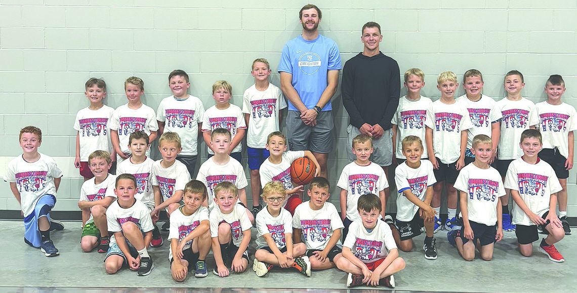 Humphrey-Lindsay conducted its boys basketball camp for second-fourth graders Thursday at Lindsay