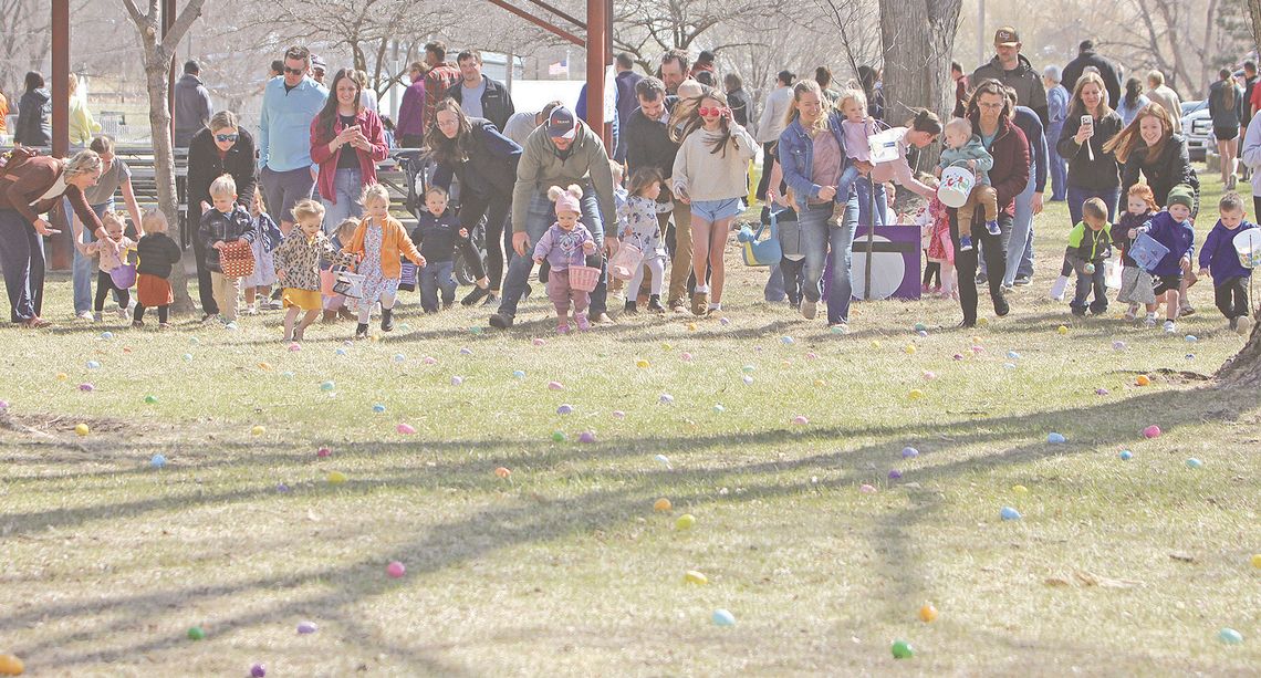 Hunting for Easter eggs