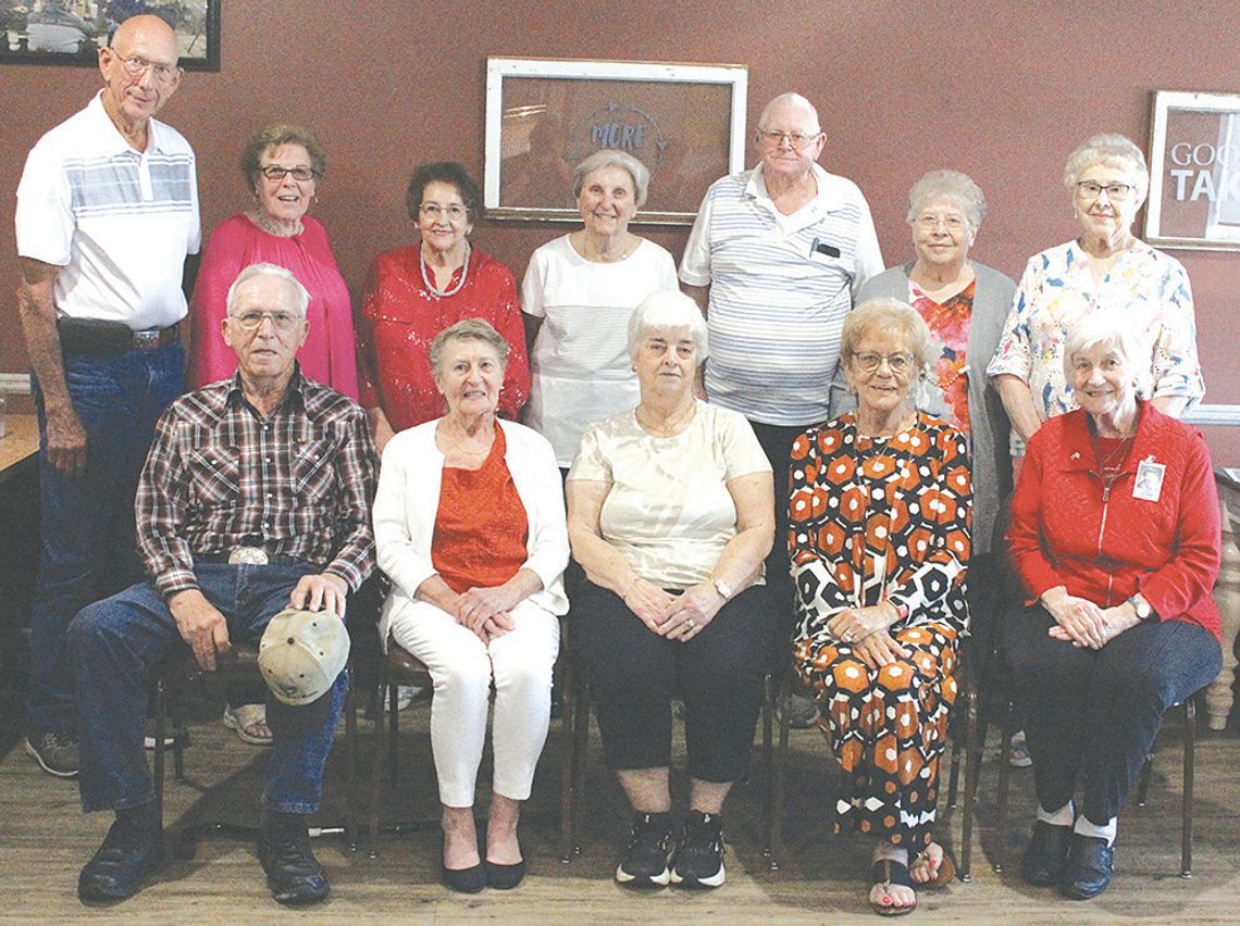 Members of the Humphrey Public School Class of 1960