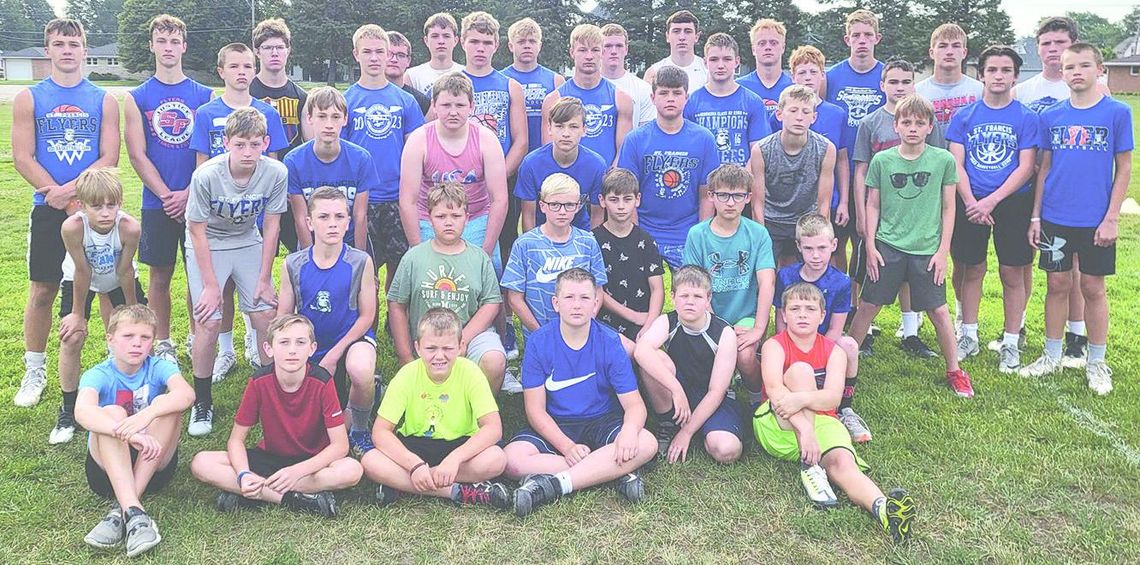 St. Francis held is annual football camp