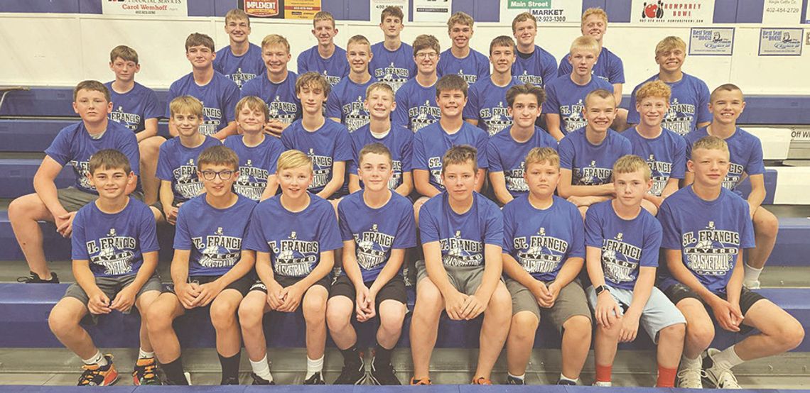St. Francis held its boys basketball camp