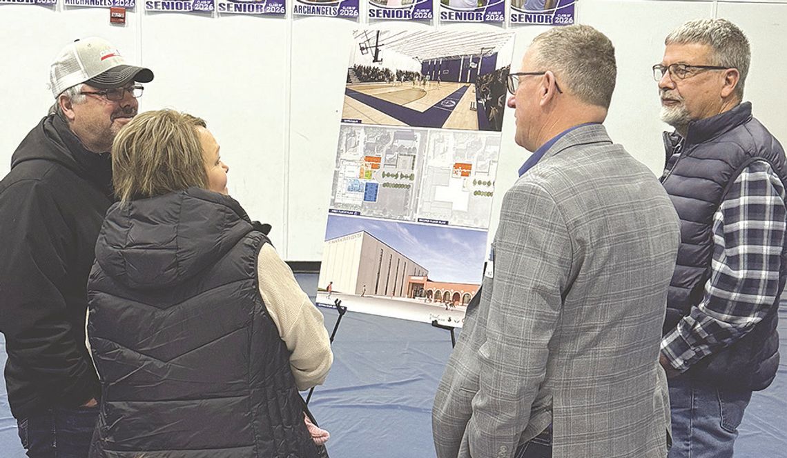 View of new St. Francis elementary on display View of new St. Francis elementary on display