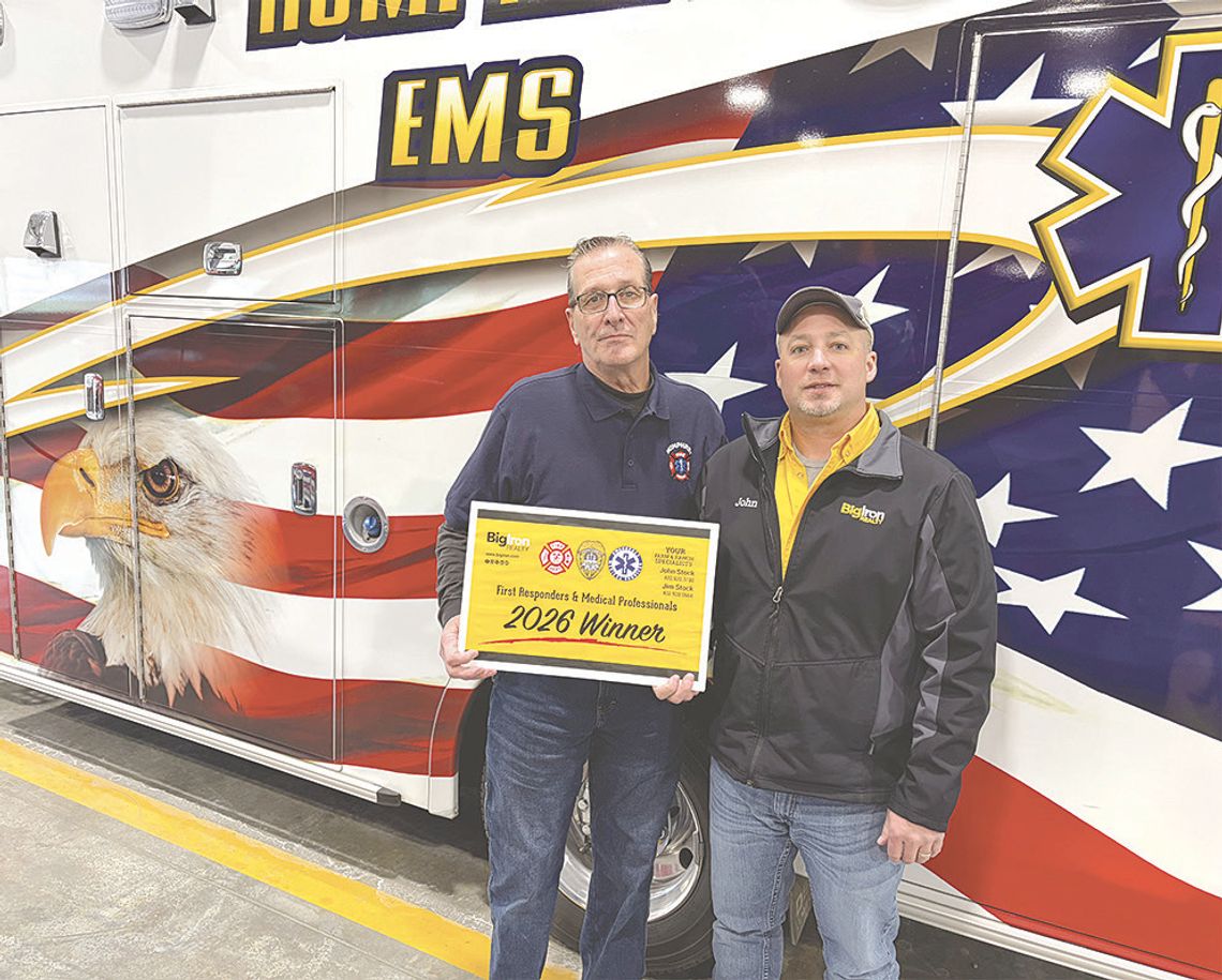 Wiehn honored by BigIron Realty as local hero