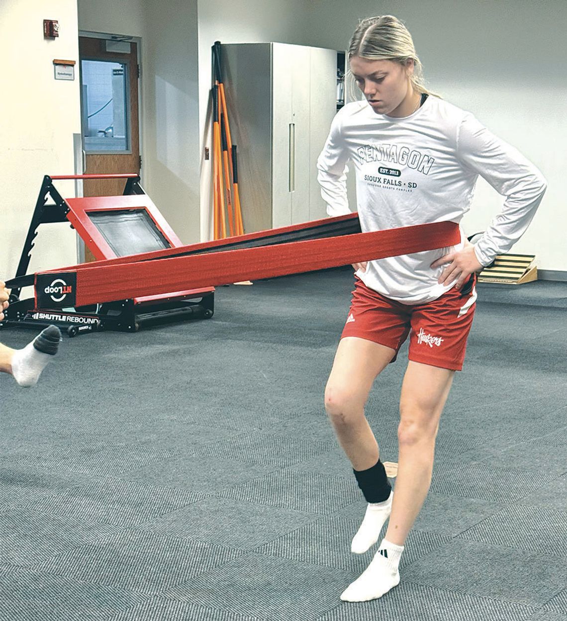 Working her way back Working her way back